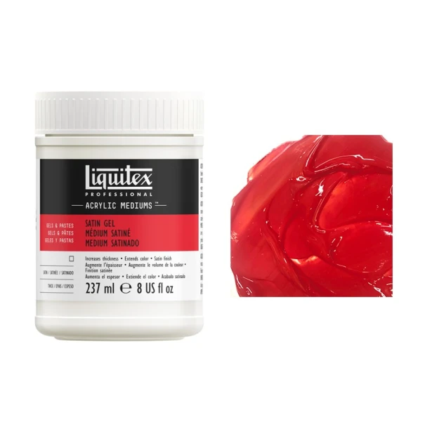 Satin Gel, żel medium satynowe, Liquitex 237 ml