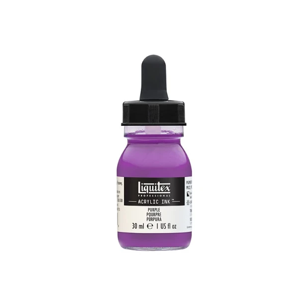 015 Purple, tusz akrylowy Liquitex 30 ml