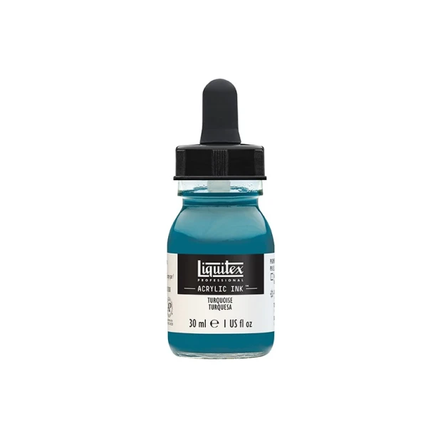287 Turquoise, tusz akrylowy Liquitex 30 ml