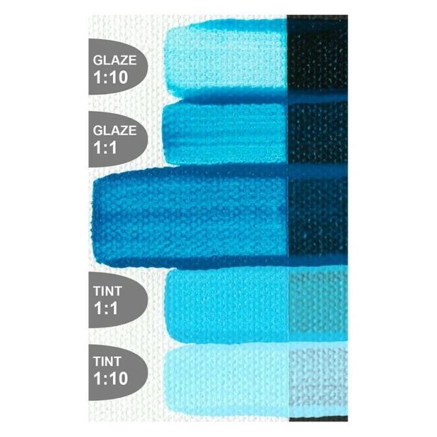 2437 Manganese Blue Hue, Golden Fluid 30 ml