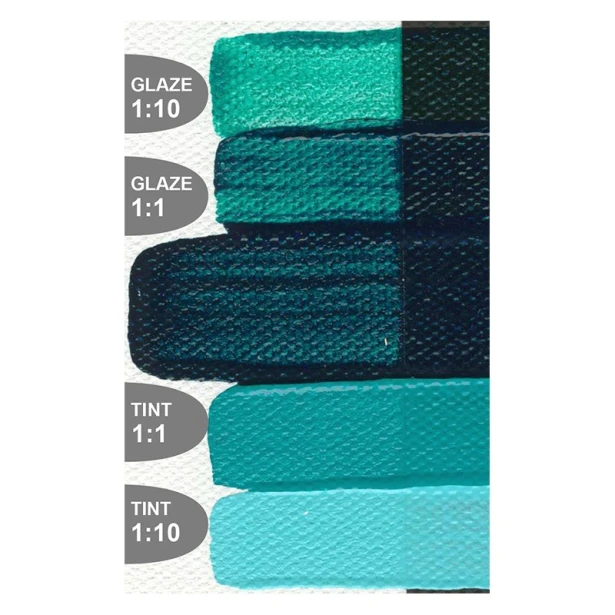 2390 Turquoise Phthalo, Golden Fluid 30 ml