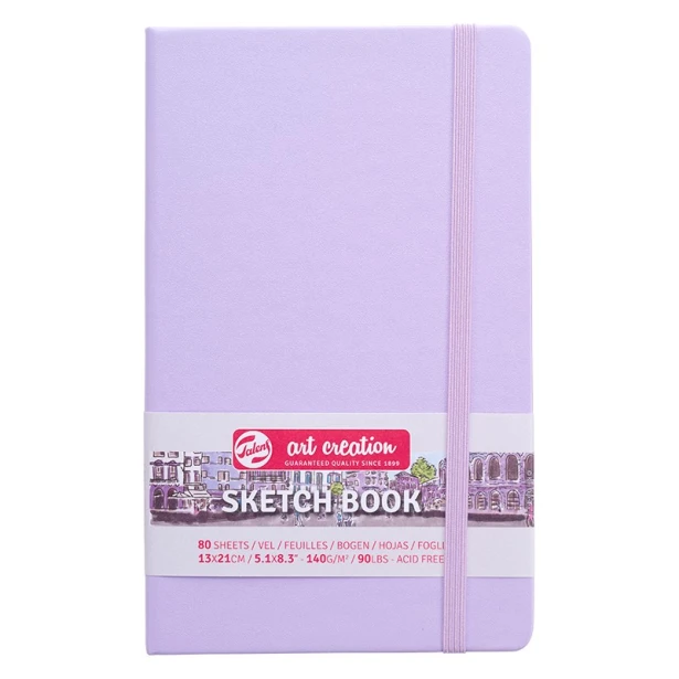 Szkicownik Art Creation Talens 13 x 21 cm / pastel violet