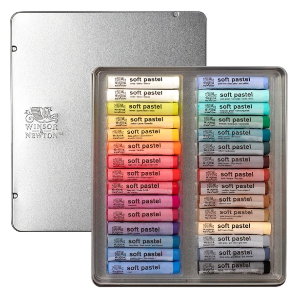 Suche pastele Winsor &amp; Newton, 30 kolorów