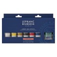 Farby akrylowe Lefranc &amp; Bourgeois, 6 x 20 ml + medium
