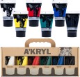 Zestaw farb A'kryl Renesans 6 x 100 ml
