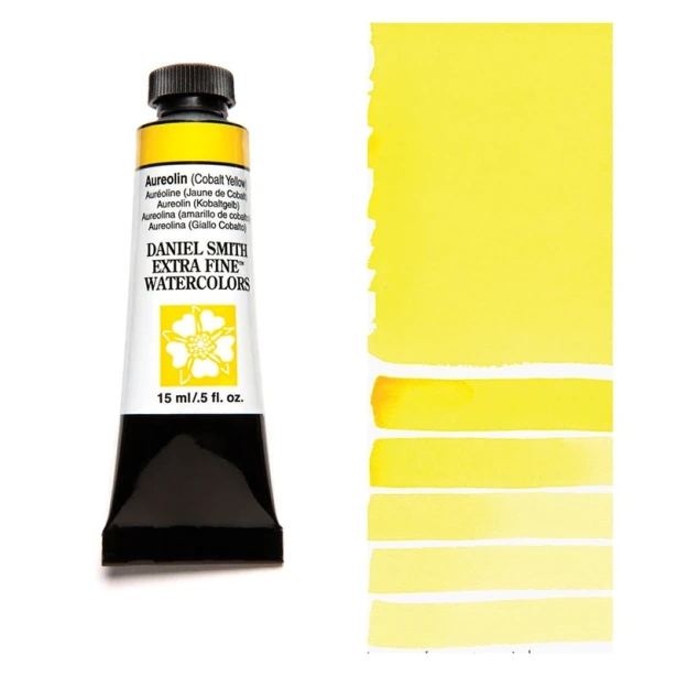006 Aureolin (CY), akwarela Daniel Smith 15 ml