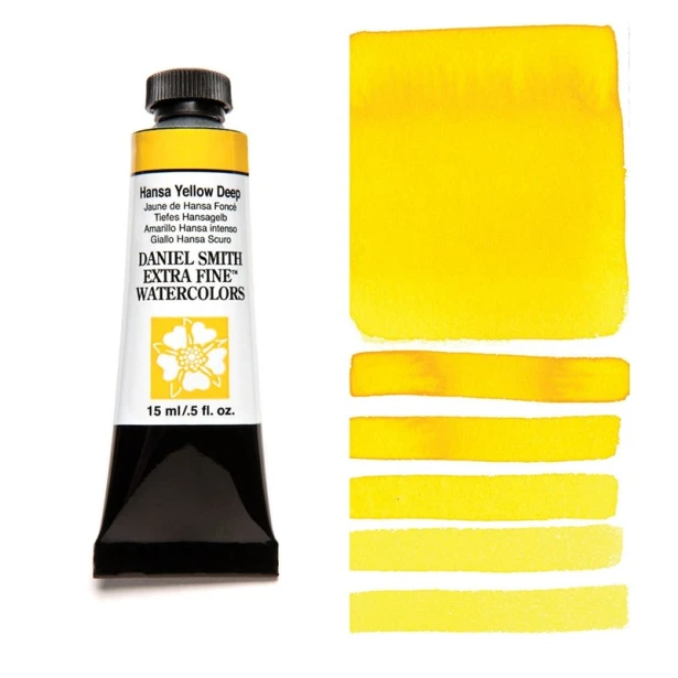 040 Hansa Yellow Deep, akwarela Daniel Smith 15 ml