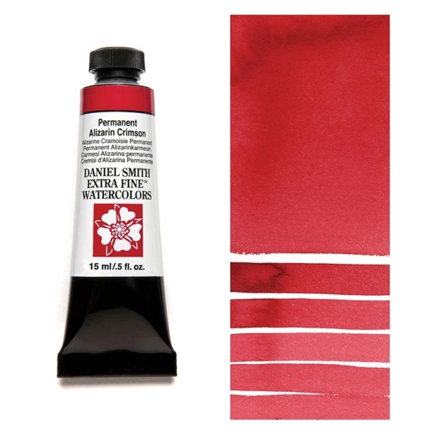 185 Perm. Alizarin Crimson, akwarela Daniel Smith 15 ml