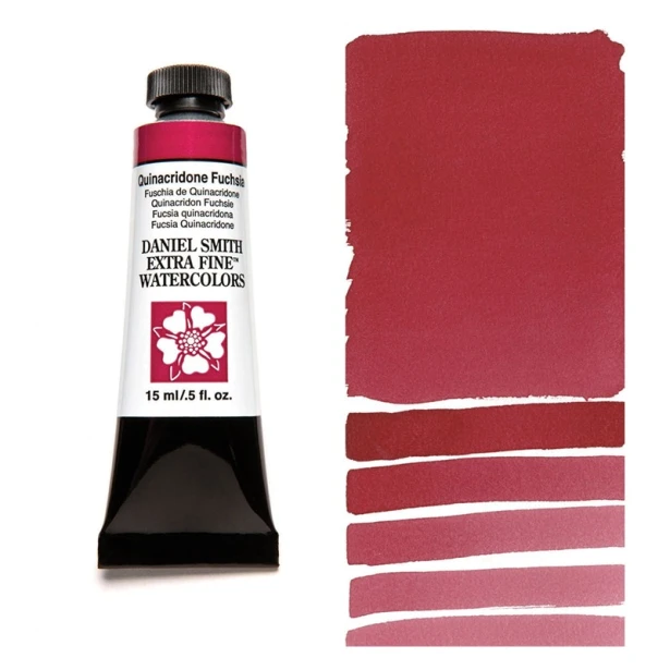 132 Quinacridone Fuchsia, akwarela Daniel Smith 15 ml
