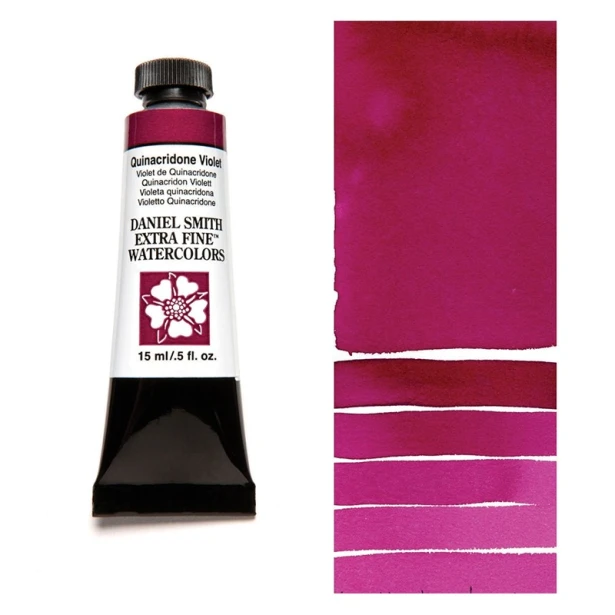 094 Quinacridone Violet, akwarela Daniel Smith 15 ml