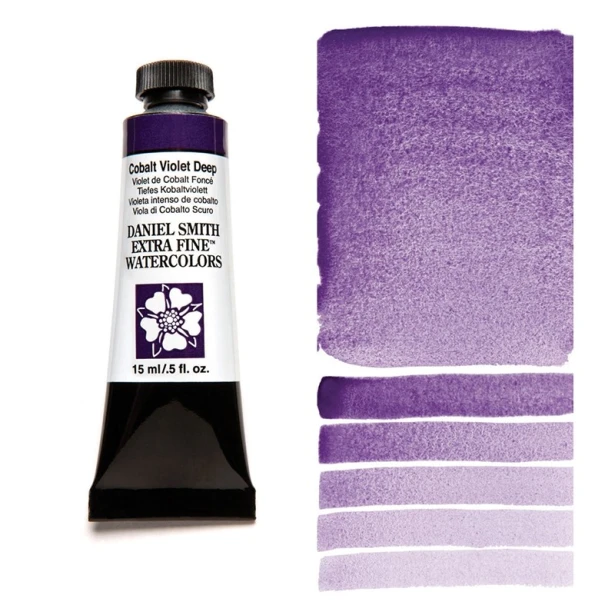 031 Cobalt Violet Deep, akwarela Daniel Smith 15 ml