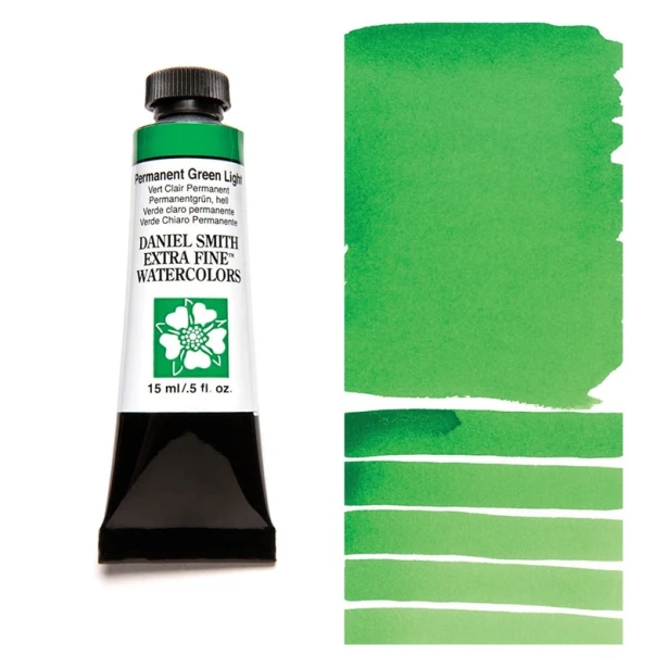 067 Permanent Green Light, akwarela Daniel Smith 15 ml