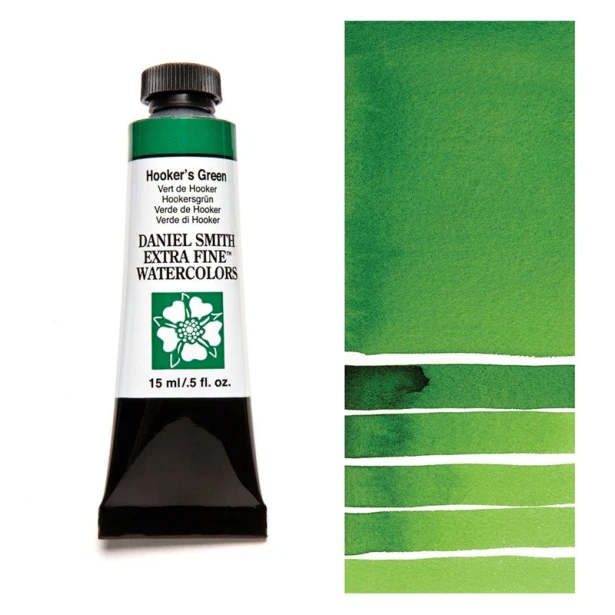 042 Hooker's Green, akwarela Daniel Smith 15 ml