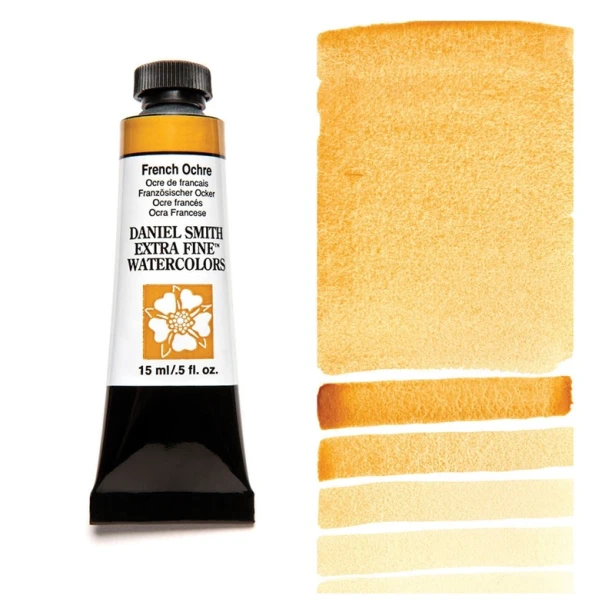 134 French Ochre, akwarela Daniel Smith 15 ml