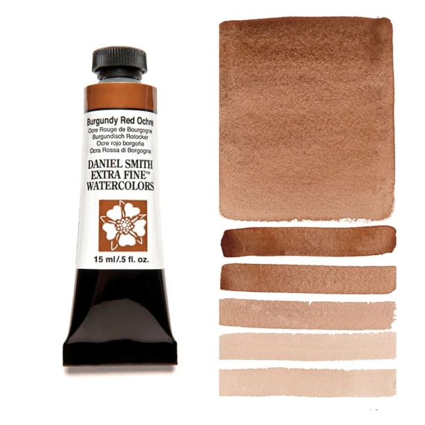 151 Burgundy Red Ochre, akwarela Daniel Smith 15 ml