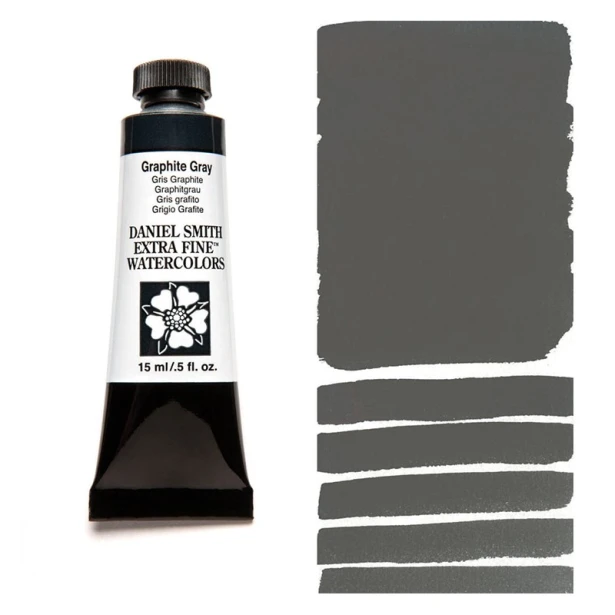 038 Graphite Gray, akwarela Daniel Smith 15 ml