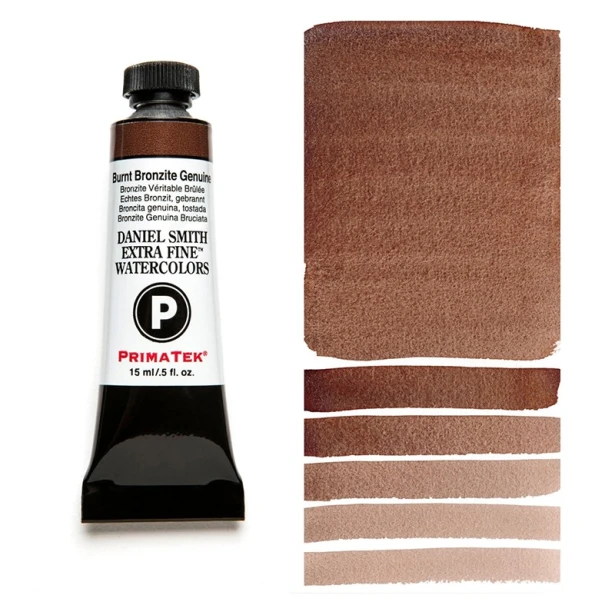 204 Burnt Bronzite Genuine, akwarela Daniel Smith 15 ml