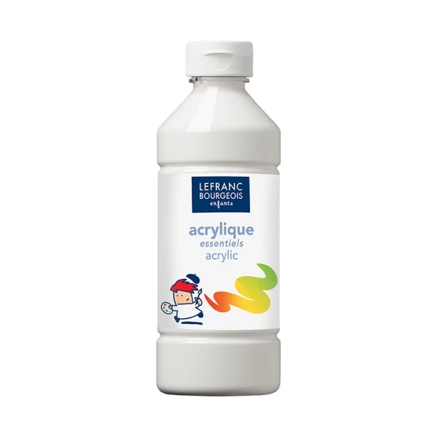 001 White – farb akrylowa Essential L&amp;B, 500 ml