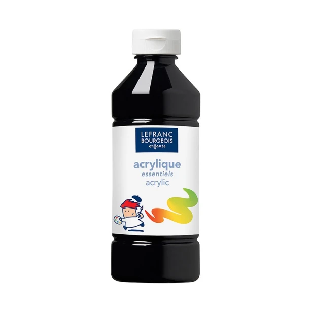 265 Black – farb akrylowa Essential L&amp;B, 500 ml