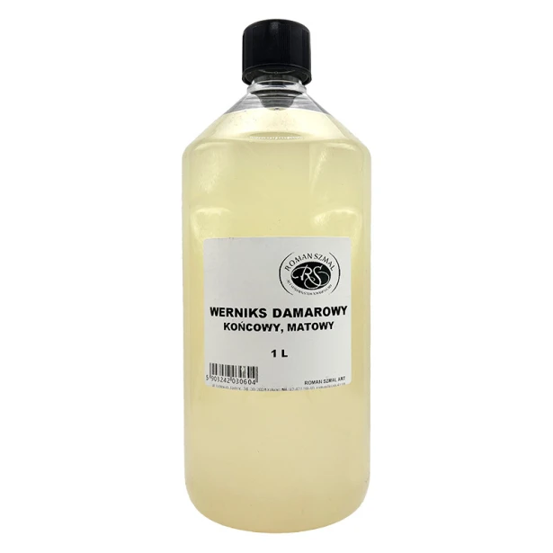 Werniks damarowy końcowy - matowy, 1000 ml