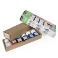Farby witrażowe Vitrea 160, set 1, 6 x 20 ml
