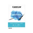 Blok akwarelowy Canson Graduate, 250g, A5