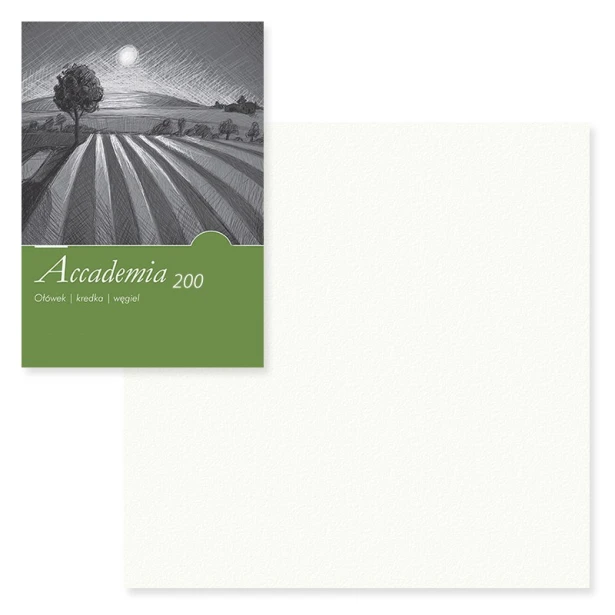 Papier Accademia Fabriano 200g, 50 x 70 cm, 20 ark.