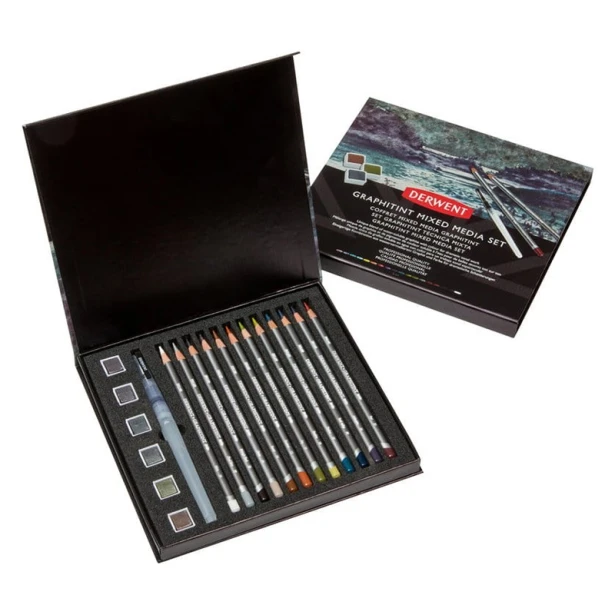 Kredki i farby Graphitint Mixed Media Set, Derwent