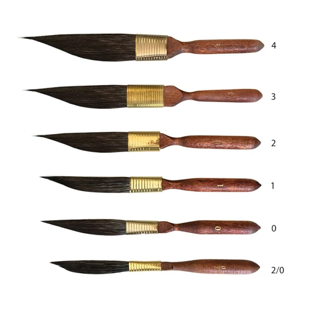 Nr 3 – pędzel sztyletowy serii 526, Kolibri