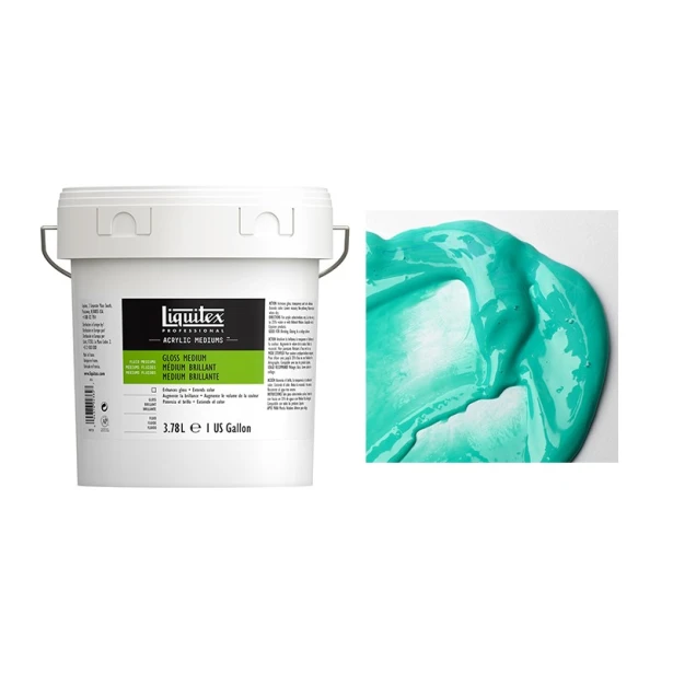 Medium błyszczące i werniks do farb akrylowych, Liquitex 3.78 l