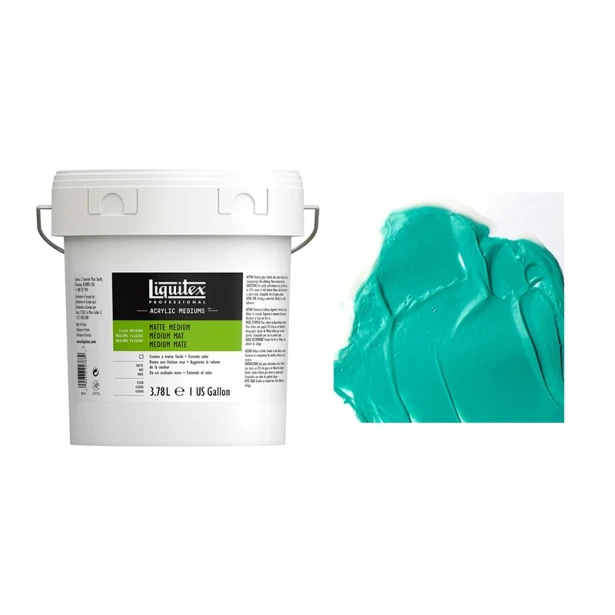 Medium matowe do farb akrylowych, Liquitex 3.78 l