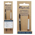 Komplet okrągłych pędzli Travel Set Raphael, 2 szt.