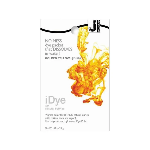 406 Golden Yellow, barwnik do tkanin iDye, 14 g