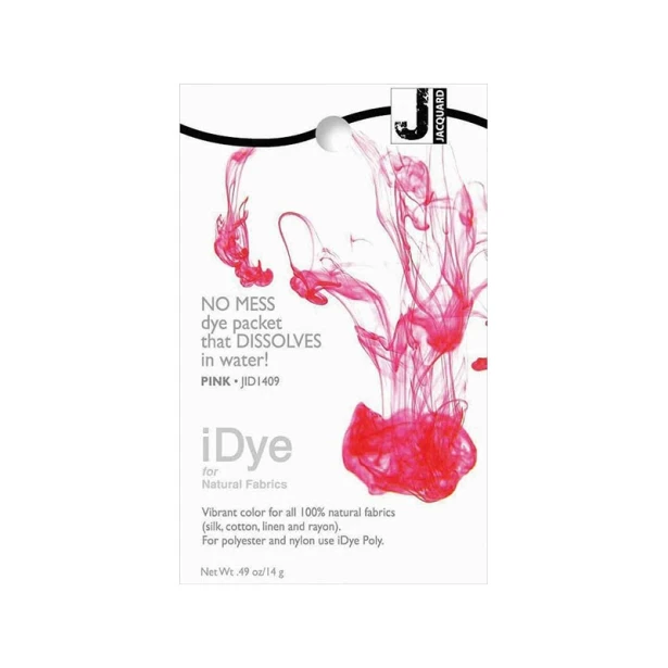 409 Pink, barwnik do tkanin iDye, 14 g