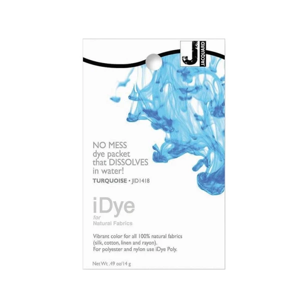 418 Turquoise, barwnik do tkanin iDye, 14 g