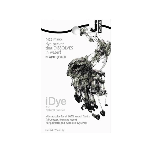 431 Black, barwnik do tkanin iDye, 14 g