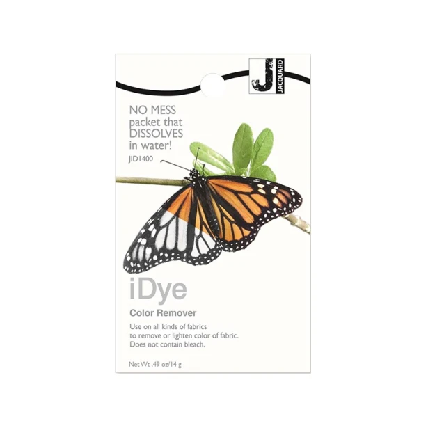 Odbarwiacz do tkanin Color Remover iDye, 14 g
