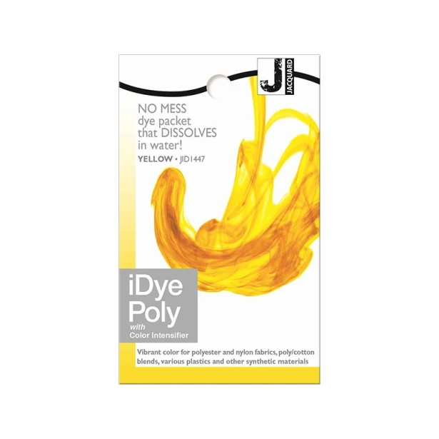 447 Yellow, barwnik do tkanin iDye Poly, 14 g