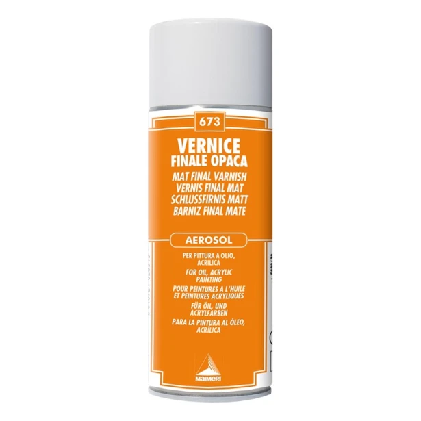 673 Werniks końcowy matowy Maimeri, spray 400 ml