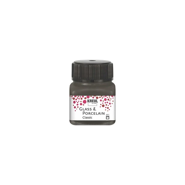 226 Classic Dark Brown, farba do ceramiki Kreul 20 ml