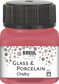 634 Chalky Cozy Red, farba do ceramiki Kreul 20 ml