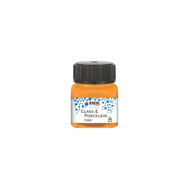 292 Clear Orange, farba do szkła Kreul 20 ml
