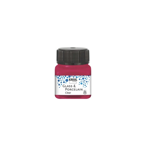 293 Clear Wine Red, farba do szkła Kreul 20 ml