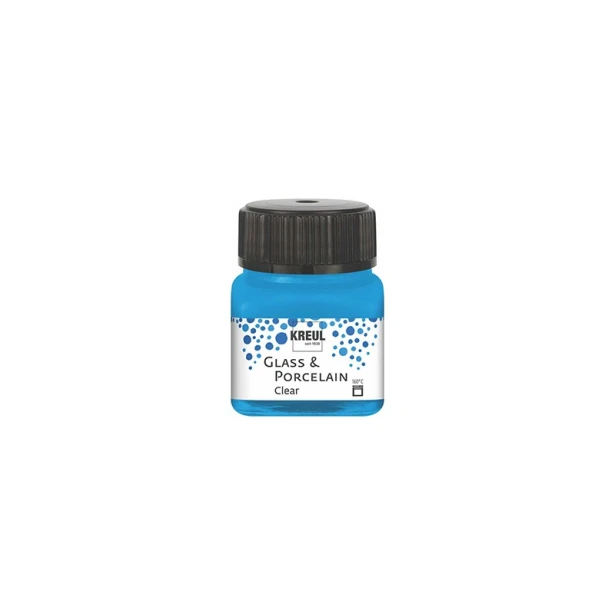 296 Clear Water Blue, farba do szkła Kreul 20 ml