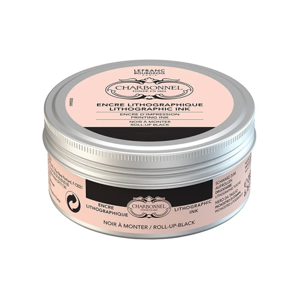 Black roll-up, tusz litograficzny Charbonnel 200 ml