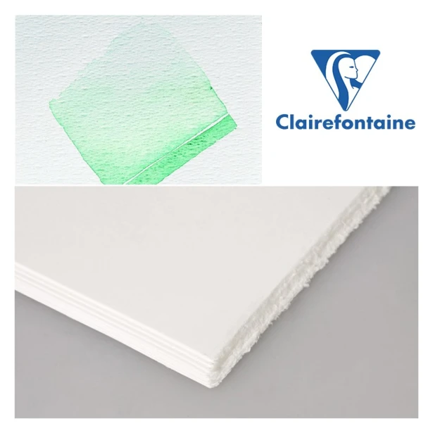 Papier do akwareli Fontaine ER 300 g, 56 x 76 cm, 10 ark.