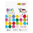 Blok rysunkowy kolorowy BIG, 60 ark. A4 Happy Color