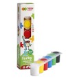 Farby plakatowe Happy Color, 6 kolorów