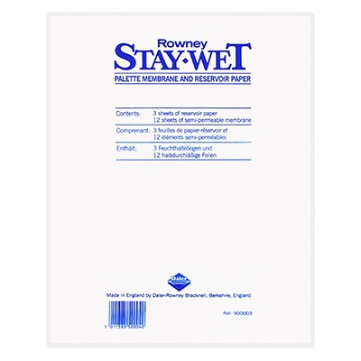 Wkłady do palety Stay Wet Daler–Rowney, 25 x 20 cm