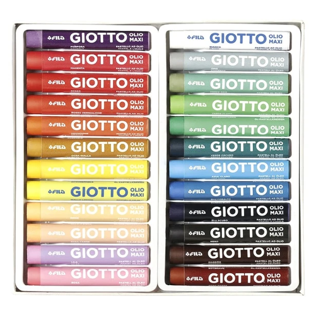 Pastele olejne Olio Maxi Giotto, 24 kolory